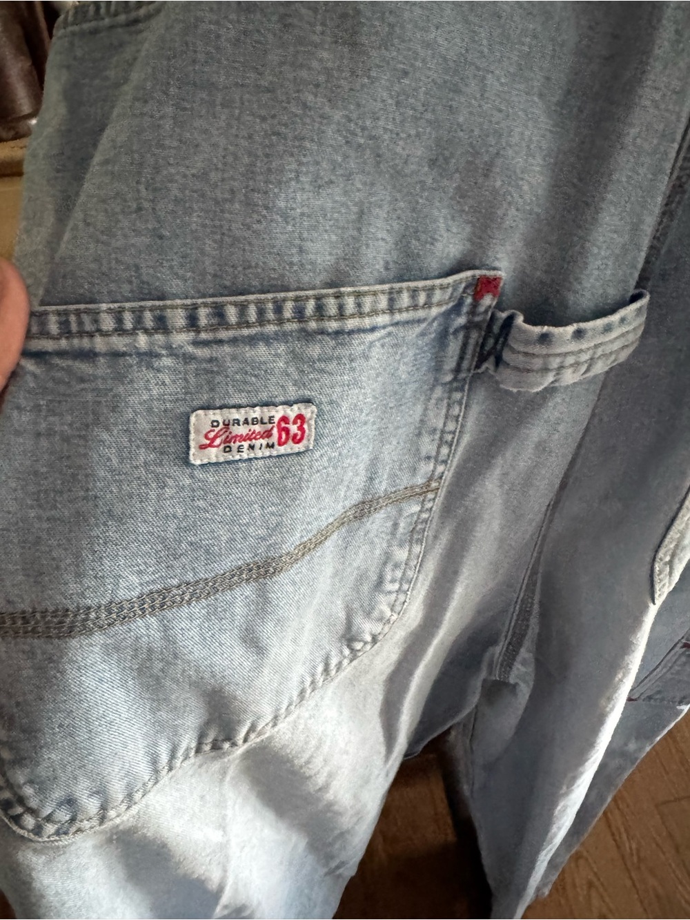 Vintage Light Blue Denim Women’s Overalls ( 1990’s) - Picture 8 of 13